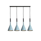 Modern Industrial Conical Concrete Pendant Light Minimalist Cement Drop Lamp for Kitchen and Dining
