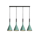 Modern Industrial Conical Concrete Pendant Light Minimalist Cement Drop Lamp for Kitchen and Dining