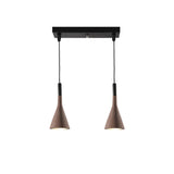 Modern Industrial Conical Concrete Pendant Light Minimalist Cement Drop Lamp for Kitchen and Dining