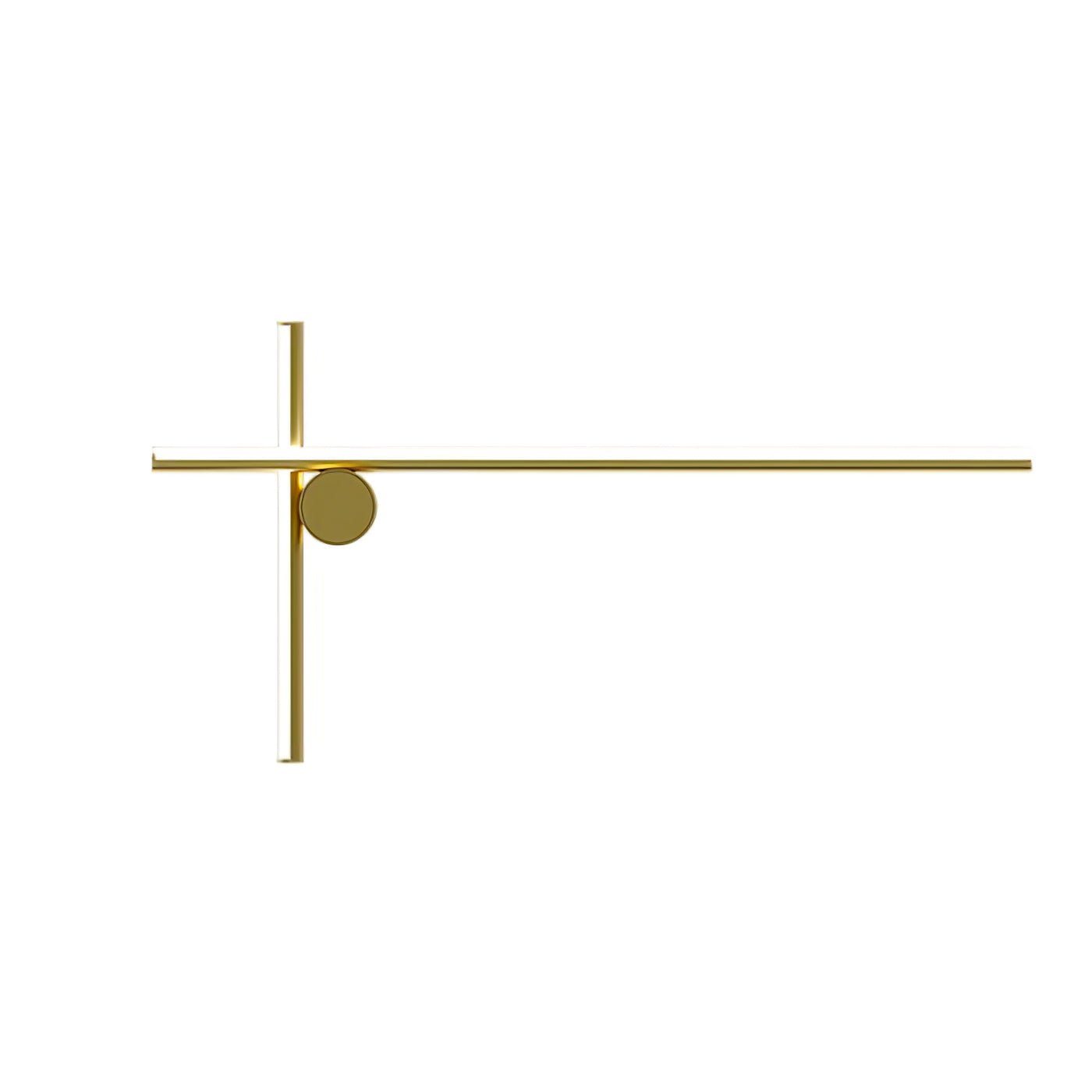 Modern Industrial Coordinates LED Wall Sconce with Minimalist Geometric Design