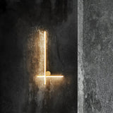 Modern Industrial Coordinates LED Wall Sconce with Minimalist Geometric Design