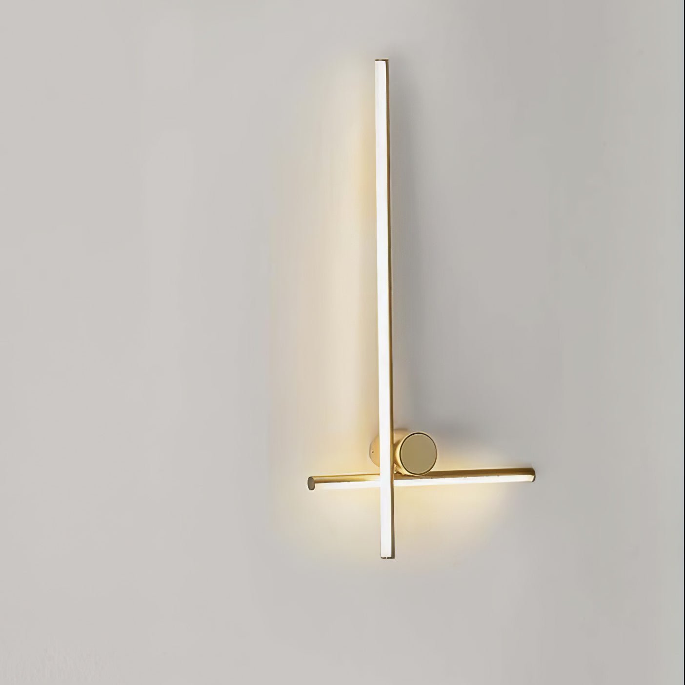 Modern Industrial Coordinates LED Wall Sconce with Minimalist Geometric Design