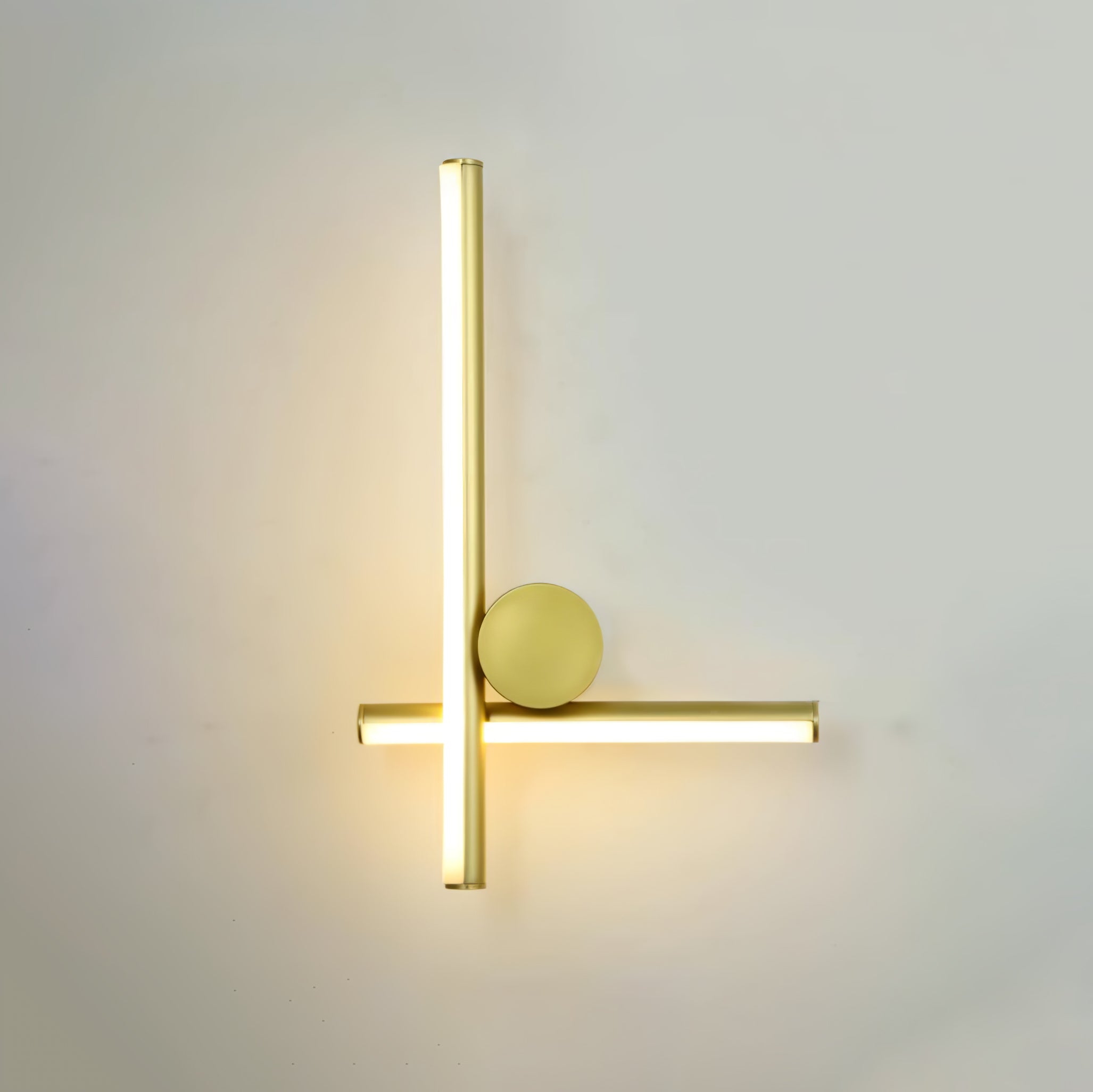 Modern Industrial Coordinates LED Wall Sconce with Minimalist Geometric Design