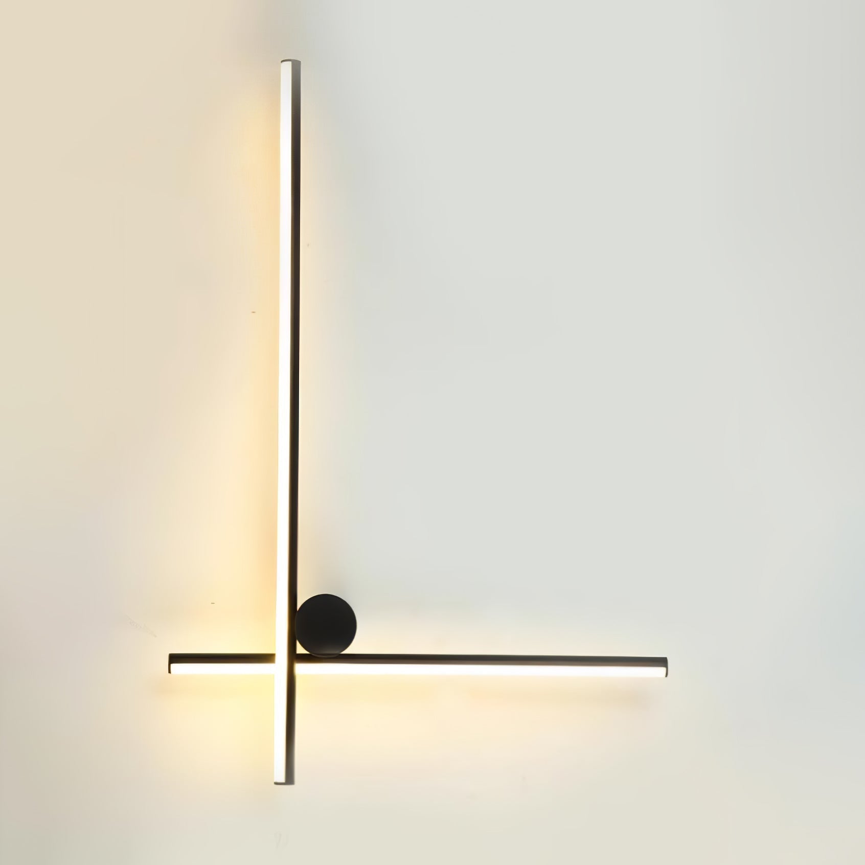 Modern Industrial Coordinates LED Wall Sconce with Minimalist Geometric Design