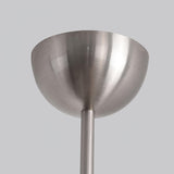 Modern Industrial Crown Chandelier Ceiling Light with White Glass Globes