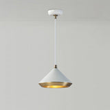 Modern Industrial Dome Pendant Light with Brushed Interior for Directional Ceiling Lighting