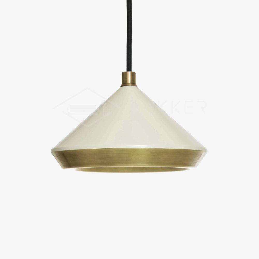 Modern Industrial Dome Pendant Light with Brushed Interior for Directional Ceiling Lighting