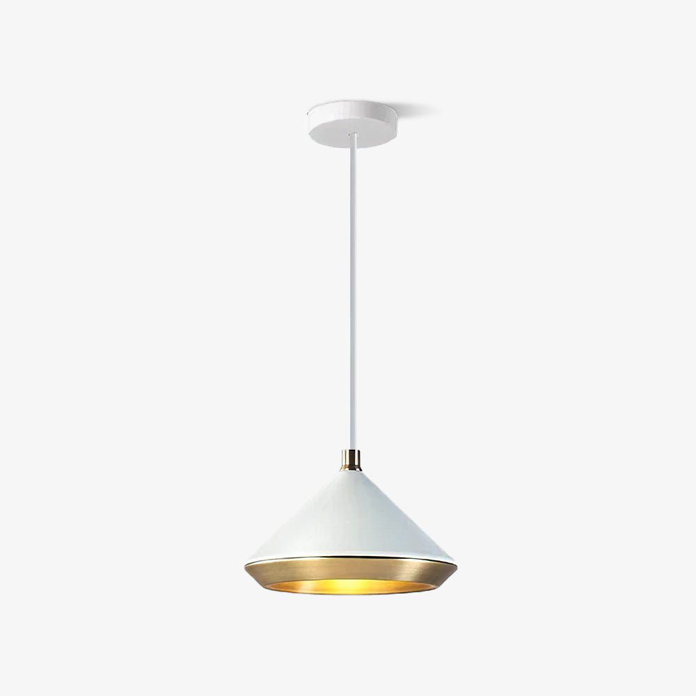 Modern Industrial Dome Pendant Light with Brushed Interior for Directional Ceiling Lighting