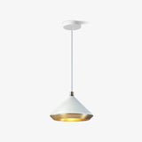 Modern Industrial Dome Pendant Light with Brushed Interior for Directional Ceiling Lighting