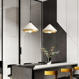 Modern Industrial Dome Pendant Light with Brushed Interior for Directional Ceiling Lighting
