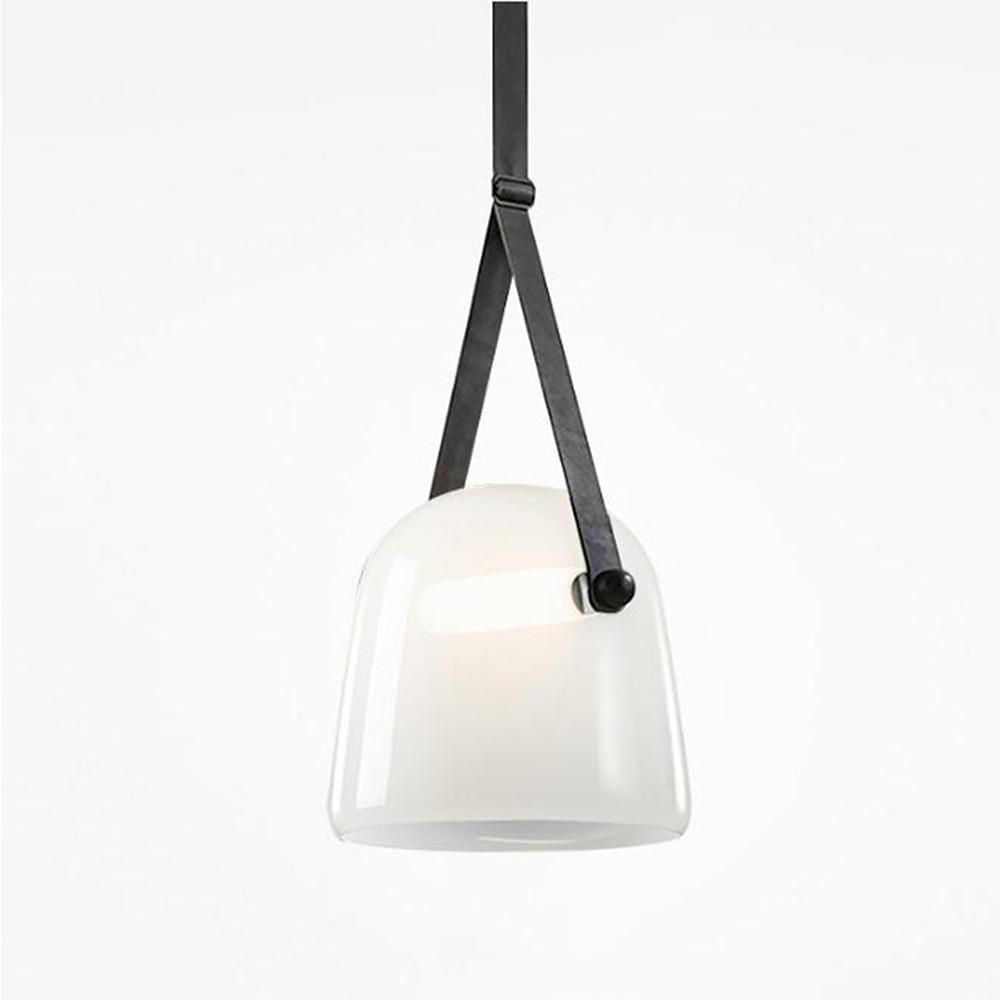 Modern Industrial Glass Metal LED Pendant Light for Kitchen Island and Dining Room Hanging Lamp