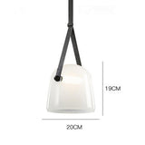 Modern Industrial Glass Metal LED Pendant Light for Kitchen Island and Dining Room Hanging Lamp