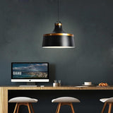 Modern Industrial Metal Dome Pendant Light for Kitchen Island and Dining Room