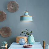 Modern Industrial Metal Dome Pendant Light for Kitchen Island and Dining Room