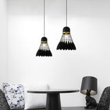 Modern Industrial Mini Metal Geometric Pendant Light for Kitchen Island and Dining Room Hanging Fixture