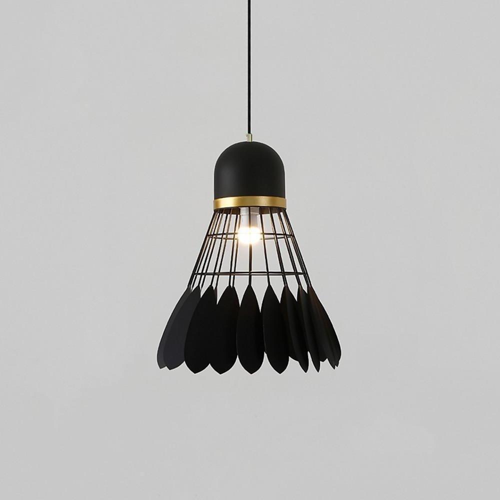 Modern Industrial Mini Metal Geometric Pendant Light for Kitchen Island and Dining Room Hanging Fixture