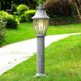 Modern Industrial Outdoor Pathway Lighting Waterproof Aluminum Garden Lawn Post Lamp