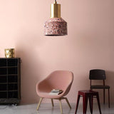 Modern Industrial Round Metal Pendant Lighting for Kitchen Island and Dining Room Adjustable Hanging Lamp