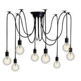 Modern Industrial Spider Adjustable Multi Arm Ceiling Chandelier Pendant Light