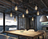 Modern Industrial Spider Adjustable Multi Arm Ceiling Chandelier Pendant Light
