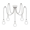 Modern Industrial Spider Adjustable Multi Arm Ceiling Chandelier Pendant Light