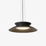 Modern Integrated LED Droplight Aluminum Pendant Lamp with White Acrylic Diffuser
