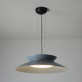 Modern Integrated LED Droplight Aluminum Pendant Lamp with White Acrylic Diffuser