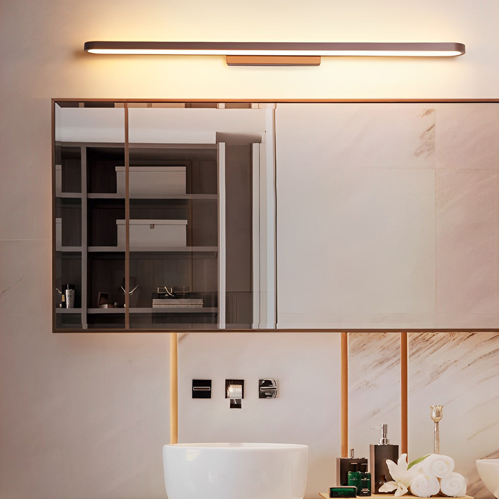 Modern Integrated LED Mirror Vanity Light Bar for Bathroom and Dressing Room in Aluminum
