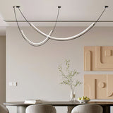 Modern Integrated LED Neon Pendant Lamp Minimalist Circular Ceiling Light Fixture