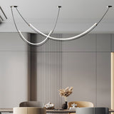 Modern Integrated LED Neon Pendant Lamp Minimalist Circular Ceiling Light Fixture