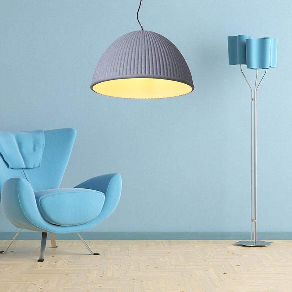 Modern Inverted Cup LED Cement Pendant Light Industrial Hanging Lamp for Kitchen and Dining