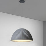 Modern Inverted Cup LED Cement Pendant Light Industrial Hanging Lamp for Kitchen and Dining