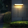 Modern IP54 Waterproof Linear LED Outdoor Wall Sconce Stainless Steel Lighting for Garden Villa