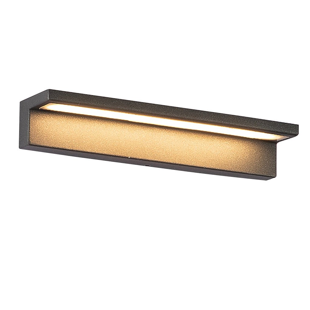 Modern IP54 Waterproof Linear LED Outdoor Wall Sconce Stainless Steel Lighting for Garden Villa