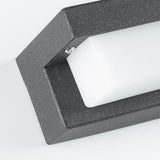 Modern IP54 Waterproof Linear LED Outdoor Wall Sconce Stainless Steel Lighting for Garden Villa
