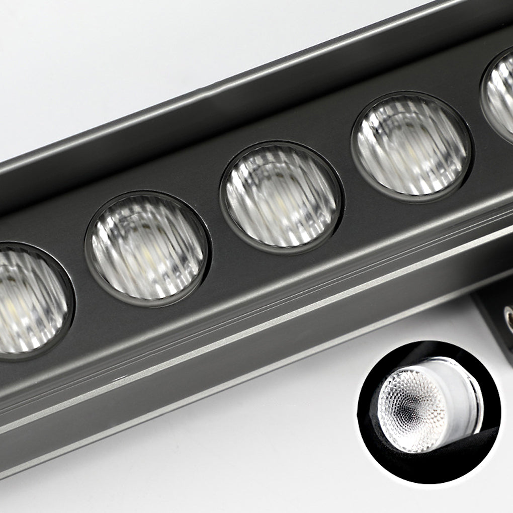 Modern IP65 Aluminum Linear LED Outdoor Wall Washer Light with 180 Degree Rotatable Bracket