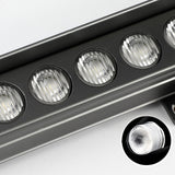 Modern IP65 Aluminum Linear LED Outdoor Wall Washer Light with 180 Degree Rotatable Bracket