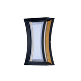 Modern IP65 Waterproof Aluminum Wall Sconce Minimalist LED Outdoor Light for Garden and Porch