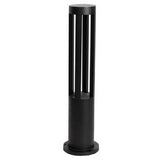 Modern IP65 Waterproof Black Outdoor Pathway Lights Round Strip Landscape Lawn Lamps