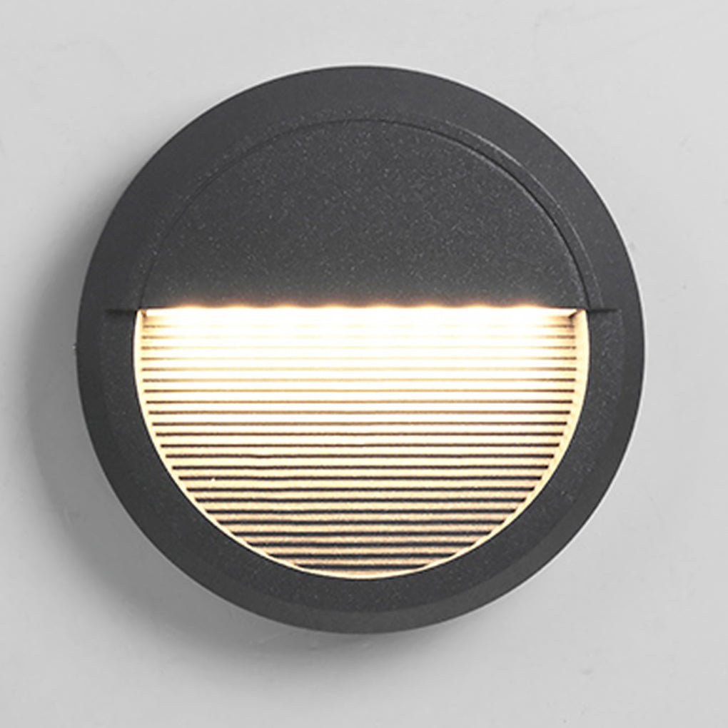 Modern IP65 Waterproof LED Outdoor Step Lights for Garden Path and Villa Wall Lighting