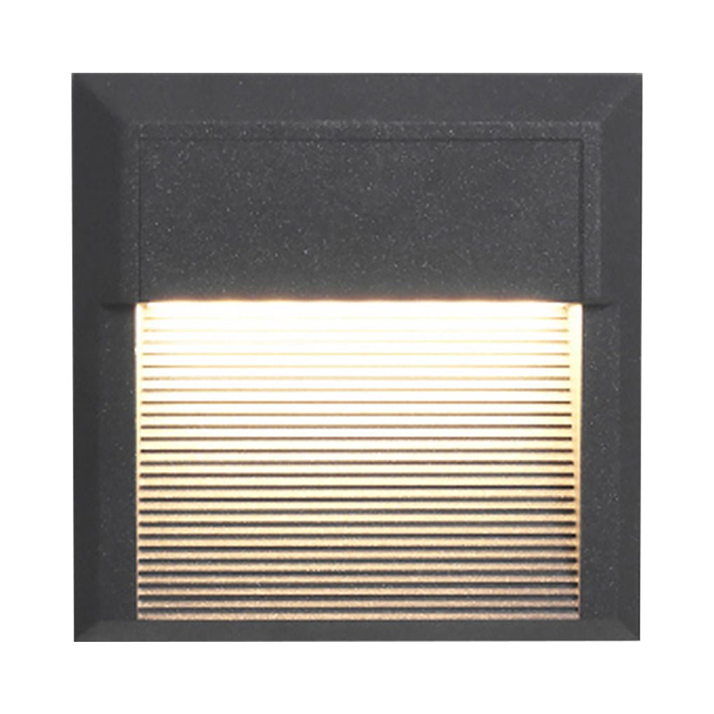 Modern IP65 Waterproof LED Outdoor Step Lights for Garden Path and Villa Wall Lighting