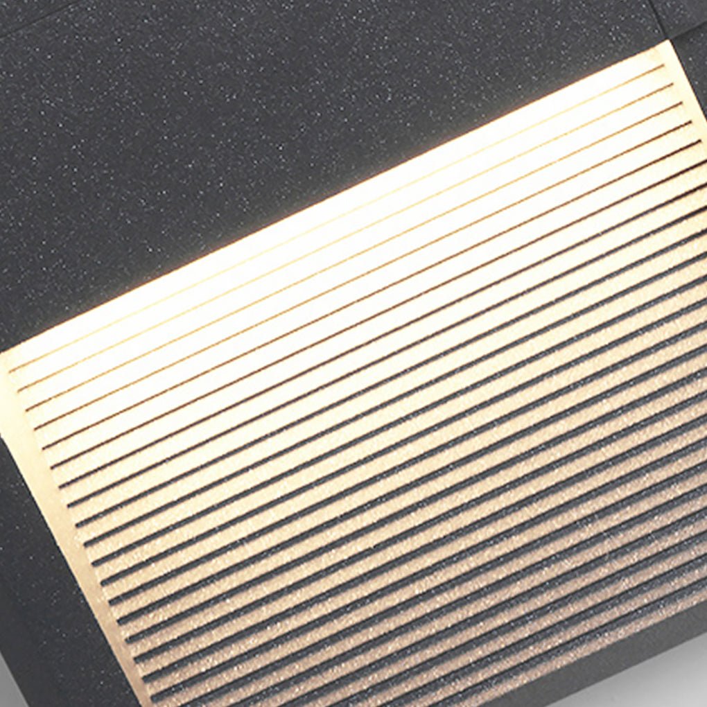 Modern IP65 Waterproof LED Outdoor Step Lights for Garden Path and Villa Wall Lighting