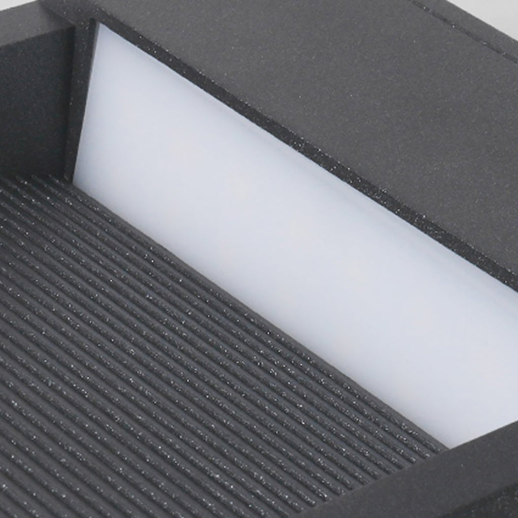 Modern IP65 Waterproof LED Outdoor Step Lights for Garden Path and Villa Wall Lighting