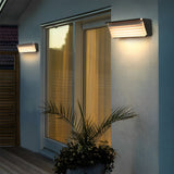 Modern IP65 Waterproof LED Outdoor Wall Sconce Stainless Steel Garden Lamp