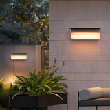 Modern IP65 Waterproof LED Outdoor Wall Sconce Stainless Steel Garden Lamp