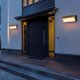 Modern IP65 Waterproof LED Outdoor Wall Sconce Stainless Steel Garden Lamp