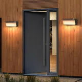 Modern IP65 Waterproof LED Outdoor Wall Sconce Stainless Steel Garden Lamp