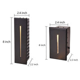 Modern IP65 Waterproof LED Recessed Stair Light Outdoor 3W Aluminum Step Wall Lamp