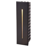 Modern IP65 Waterproof LED Recessed Stair Light Outdoor 3W Aluminum Step Wall Lamp