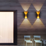Modern IP65 Waterproof LED Up and Down Outdoor Wall Sconce for Garden and Porch Lighting